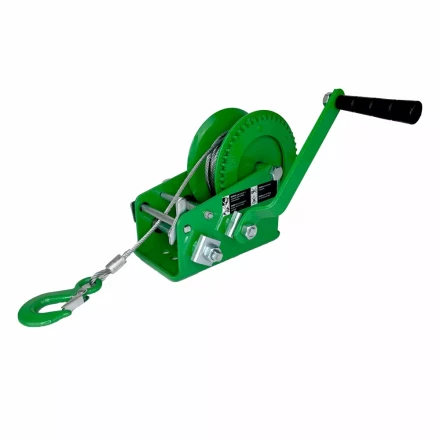 Лебедка ручная барабанная HITCH HW 1350 1350 кг канат 10 м (SZ073170) купить в Муравленко