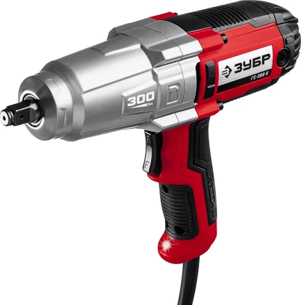 ЗУБР 300 Н·м, 350 Вт, кейс, ударный гайковерт (ГС-300 К) купить в Муравленко