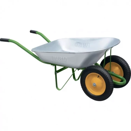 Тачка садовая 2-х колесная грузоподъемность 170 кг объем 78 л Palisad 689225 купить в Муравленко