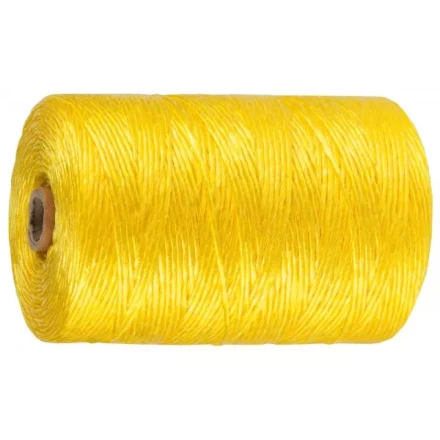 Шпагат ЗУБР многоцелевой полипропиленовый, желтый, d=1,8 мм, 500 м, 50 кгс, 1,2 ктекс 50037-500 купить в Муравленко