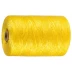 Шпагат ЗУБР многоцелевой полипропиленовый, желтый, d=1,8 мм, 500 м, 50 кгс, 1,2 ктекс 50037-500 купить в Муравленко