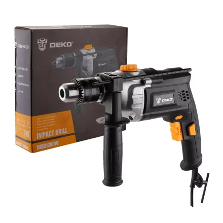 Дрель ударная DEKO DKID1200W, 063-4156 купить в Муравленко