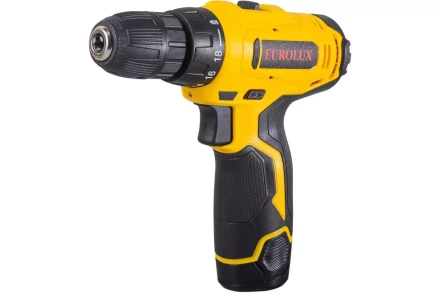 Дрель-шуруповерт Eurolux ДА-12/2Li 72/14/38 купить в Муравленко