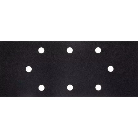 Лист шлиф. универсал. URAGAN &quot;Оптимален для мягких пород дерева&quot; 8 отверстий по линии, для ПШМ, P180, 93х230мм, 10шт 907-22102-180-10 купить в Муравленко