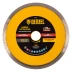 Диск алмазный сплошной, супертонкий, 180 х 25,4 мм, горячее прессование, мокрое резание// Denzel 73158 купить в Муравленко