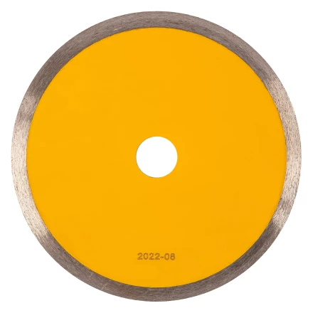 Диск алмазный сплошной, супертонкий, 180 х 25,4 мм, горячее прессование, мокрое резание// Denzel 73158 купить в Муравленко
