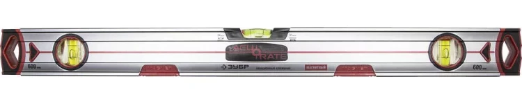 Уровень ЗУБР "ACURATE 5" коробчатый усиленный, особопрочный профиль из авиационного алюминия, 60см 34595-060 купить в Муравленко