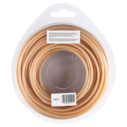 Леска для триммера армированная алюминием круглая, 2,7мм х 15м, блистер ALUFLEX Denzel 96831 купить в Муравленко