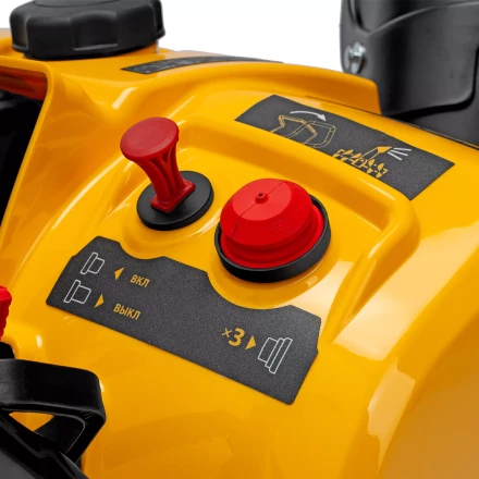 Бензиновая снегоуборочная машина Denzel SB 460 E, 99cc, эл.старт, шнек SnowCrusher купить в Муравленко