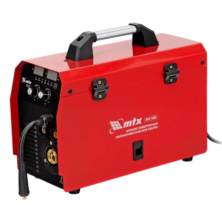 Аппарат инвертор. полуавтомат. cварки MTX MIG-160S 94301, 160A, ПВ 60%, катушка 5 кг купить в Муравленко