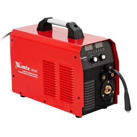 Аппарат инвертор. полуавтомат. cварки MTX MIG-160S 94301, 160A, ПВ 60%, катушка 5 кг купить в Муравленко