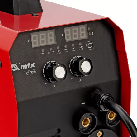 Аппарат инвертор. полуавтомат. cварки MTX MIG-160S 94301, 160A, ПВ 60%, катушка 5 кг купить в Муравленко