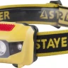Фонарь STAYER "MASTER" налобный светодиодный, 1Вт(80Лм)+2LED, 4 режима, 3ААА 56568 купить в Муравленко
