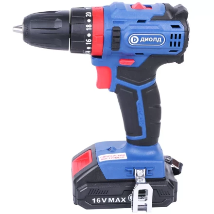 Аккумуляторная дрель-шуруповерт Диолд ДЭА-16ЛИ-01 У купить в Муравленко