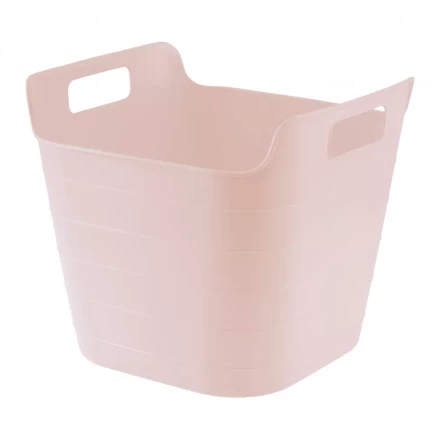 Ведро гибкое сверхпрочное 26 л розовое Сибртех 67511 купить в Муравленко