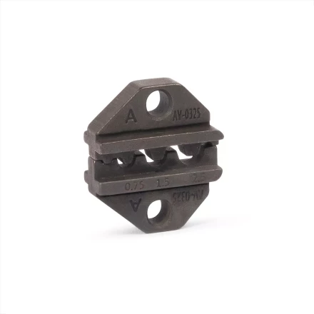 Пресс-клещи КВТ СТС+5 с 5 матрицами для опрессовки автоклемм, втулочных, изолированных и неизолированных наконечников (набор) (86875) купить в Муравленко