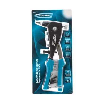 Заклепочник для резьбовых заклепок заклепки М3 М4 М5 M6 Gross 40410 купить в Муравленко