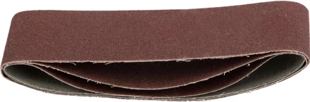 Лента STAYER &quot;MASTER&quot; шлифовальная универсальная бесконечная на тканевой основе, для ЛШМ, P100, 75х533мм, 3шт 35442-100 купить в Муравленко