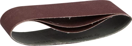 Лента шлифовальная бесконечная ЗУБР &quot;МАСТЕР&quot; на тканевой основе, для ЛШМ, P100, 75х457мм, 3шт 35541-100 купить в Муравленко