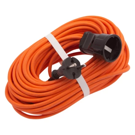 Удлинитель-шнур силовой 20 м, 10A, тип УХ10, 1 розетка, Россия Сибртех 96052 купить в Муравленко