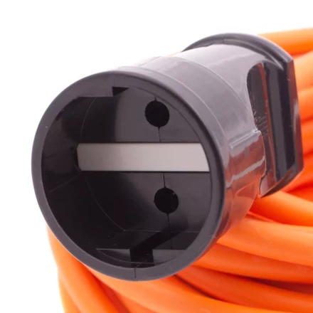 Удлинитель-шнур силовой 20 м, 10A, тип УХ10, 1 розетка, Россия Сибртех 96052 купить в Муравленко