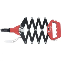 Заклепочник, 800 мм, &quot;Гармошка&quot;, усиленный, заклепки 3,2-4,0-4,8-6,0-6,4 мм Matrix 405505