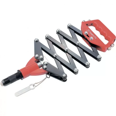 Заклепочник, 800 мм, &quot;Гармошка&quot;, усиленный, заклепки 3,2-4,0-4,8-6,0-6,4 мм Matrix 405505 купить в Муравленко