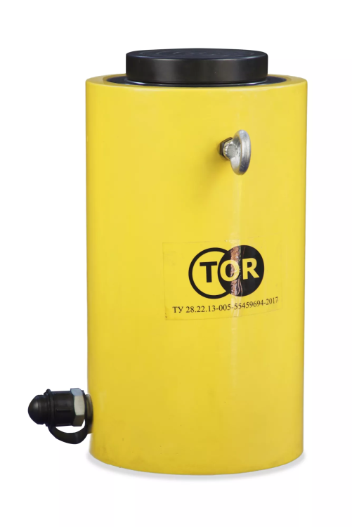 Домкрат гидравлический телескопический TOR HHYG-15510D (ДТ15Г510) 15 т (3 уровня) 1004683 купить в Муравленко