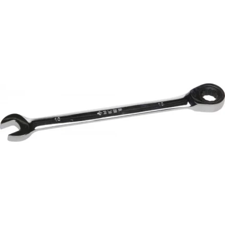 Ключ ЗУБР &quot;ПРОФИ&quot; гаечный комбинированный трещоточный, Cr-V сталь, хромированный, 10мм 27074-10 купить в Муравленко
