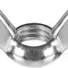 Гайка DIN 315 барашковая, M10, 2 шт, оцинкованная, ЗУБР 303736-10 купить в Муравленко