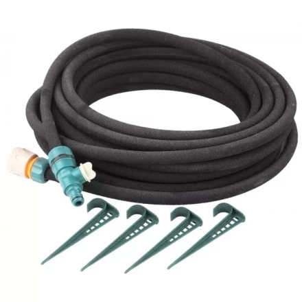 Шланг RACO сочащийся, в комплекте с коннекторами и колышками, 1/2&quot;x15м 4270-55927 купить в Муравленко