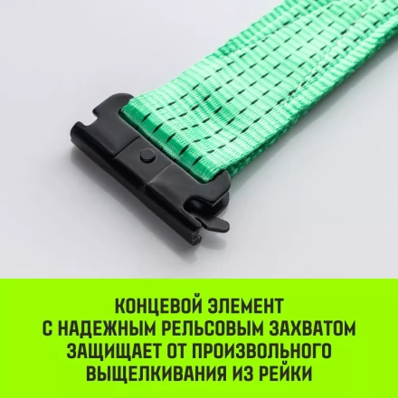 Ремень стяжной Евроборт (концевики ласточкин хвост) HITCH REGULAR 50 мм STF 400 DaN 3600 кг 4 м. (SZ068106) купить в Муравленко