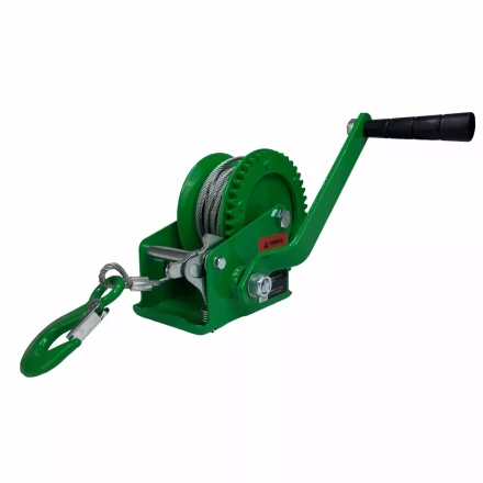 Лебедка ручная барабанная HITCH HW 500 500 кг канат 10 м (SZ073172) купить в Муравленко