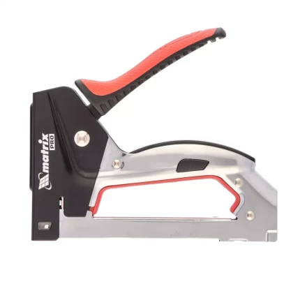 Степлер мебельный стальной быстрая загрузка тип скобы 53 6-10 мм PRO Matrix 40916 купить в Муравленко