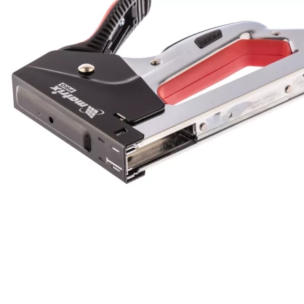 Степлер мебельный стальной быстрая загрузка тип скобы 53 6-10 мм PRO Matrix 40916 купить в Муравленко