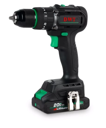 Бесщеточная аккумуляторная ударная дрель-шуруповерт DWT ASBP-20 DNG-2 BMC купить в Муравленко