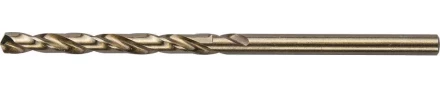 Сверло ЗУБР &quot;ЭКСПЕРТ&quot; КОБАЛЬТ по металлу, цилиндрический хвостовик, быстрорежущая сталь Р6М5К5, класс точн. А1, 3х61мм 4-29626-061-3 купить в Муравленко