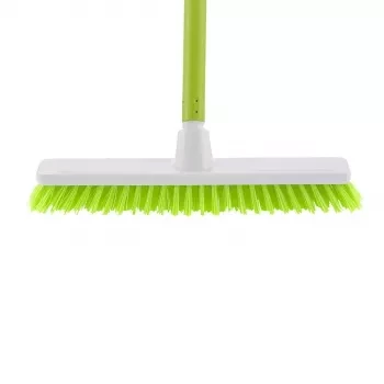 Щетка пластмасовая  &quot;SHROBER&quot; для чистки ковров 270 мм салат. щетина c черенком 120 см D22мм ELFE 93551 купить в Муравленко