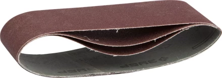 Лента шлифовальная бесконечная ЗУБР &quot;МАСТЕР&quot; на тканевой основе, для ЛШМ, P100, 75х533мм, 3шт 35542-100 купить в Муравленко