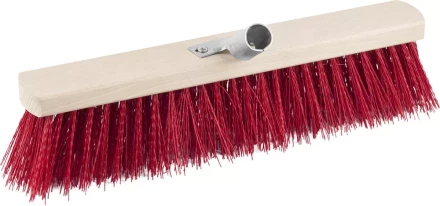 Щетка GRINDA &quot;EURO&quot; уличная без ручки, буковая колодка, жесткая щетина, с металлическим держателем для черенка, 40см 39193-40 купить в Муравленко