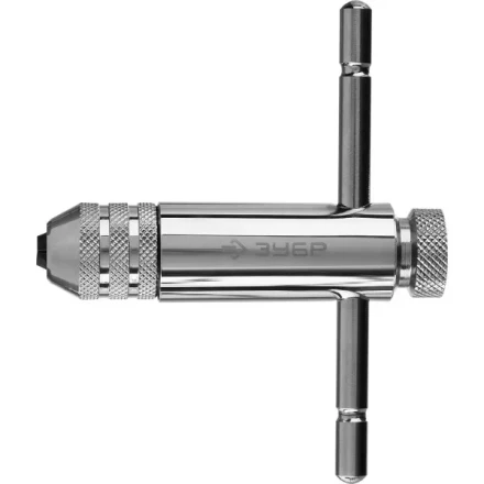 Метчикодержатель ЗУБР &quot;ПРОФЕССИОНАЛ&quot; с храповым механизмом и реверсом М3 - М10, 85 / 100 мм 28137-85_z01 купить в Муравленко