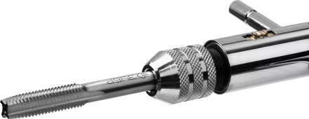 Метчикодержатель ЗУБР &quot;ПРОФЕССИОНАЛ&quot; с храповым механизмом и реверсом М3 - М10, 85 / 100 мм 28137-85_z01 купить в Муравленко