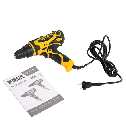 Дрель-шуруповерт сетевая SD-300-10// Denzel 26201 купить в Муравленко