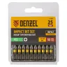 Бита IMPACT, PZ2x25 мм, лазерная обработка шлица, сталь S2, 10 шт., Е 6,3 Denzel 11687 купить в Муравленко