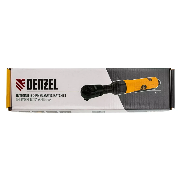 Усиленная пневмотрещотка Denzel RP100, 1/2", 160 об/мин, 100 Нм 57475 купить в Муравленко