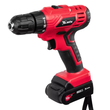 Дрель-шуруповерт аккумуляторная MTX MCDL-12-02, Li-Ion, 12 В, 2 акк. 26182 купить в Муравленко