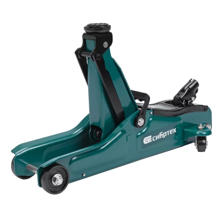 Домкрат гидравлический подкатной Сибртех 50830, 2 т, 85-330 мм, низкий подхват купить в Муравленко