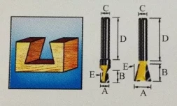 Фреза "ласточкин хвост" , Makita D-10877