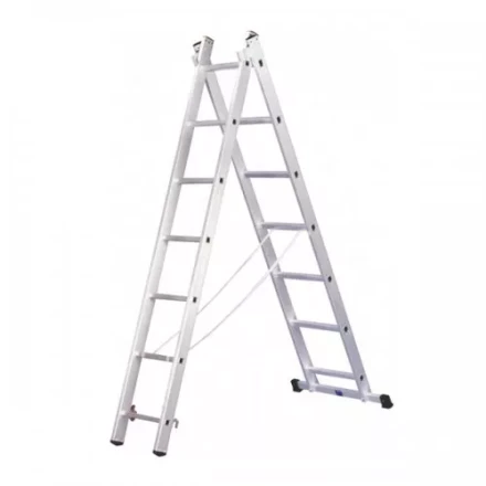 Лестница двухсекционная 2х 8 ступеней ЭНКОР 69696 купить в Муравленко