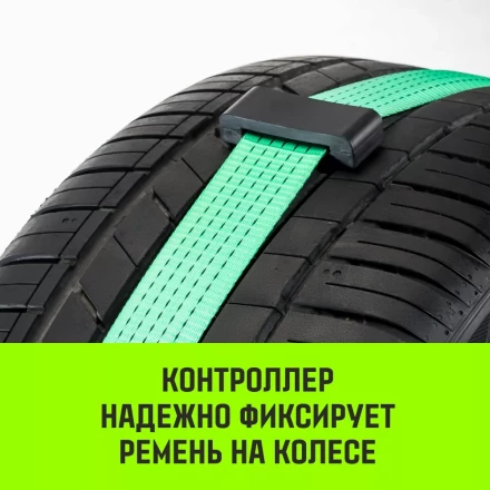 Ремень стяжной автовозный HITCH REGULAR 50мм STF 400 DaN 3000кг 3м резин. контроллер (3шт) 33мм (SZ068107) купить в Муравленко